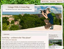 Tablet Screenshot of gringowithagreenbag.com